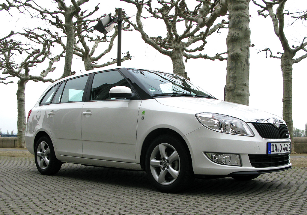 Škoda Greenline, hier die Fabia-Kombi-Variante.