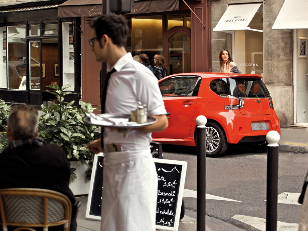 Aston Martin Cygnet - Ein Schwan mit iQ 