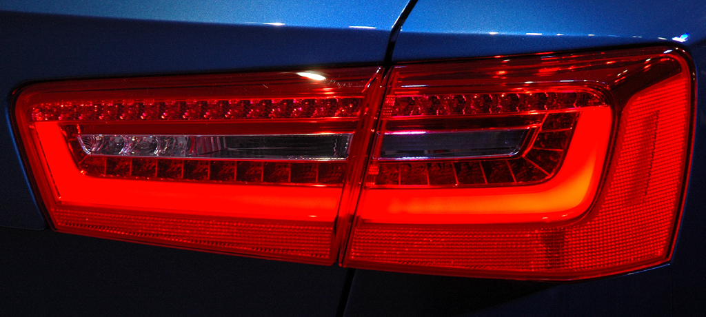 Audi A6 Avant: Auf Wunsch sind auch die Rückleuchten in LED-Technik zu haben. 
