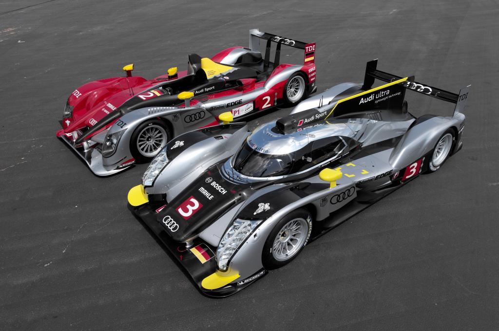 Audi R18 TDI: jetzt geschlossen. Der Roadster R15 TDI hat ausgedient.