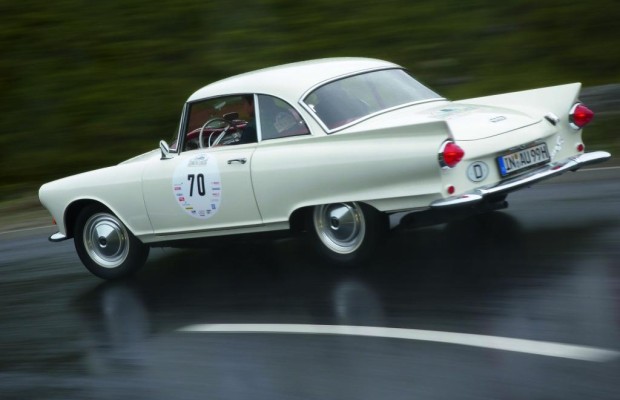 Audi Tradition: Bei Kitzbüheler Alpenrallye mit einem Auto Union 1000 Sp