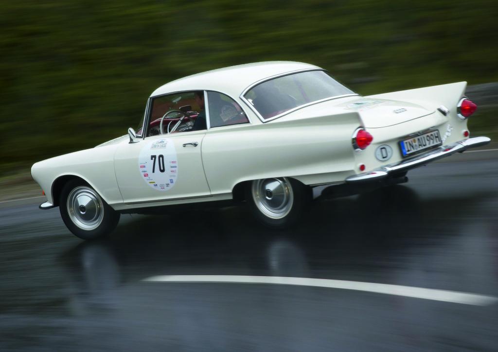 Audi Tradition: Bei Kitzbüheler Alpenrallye mit einem Auto Union 1000 Sp