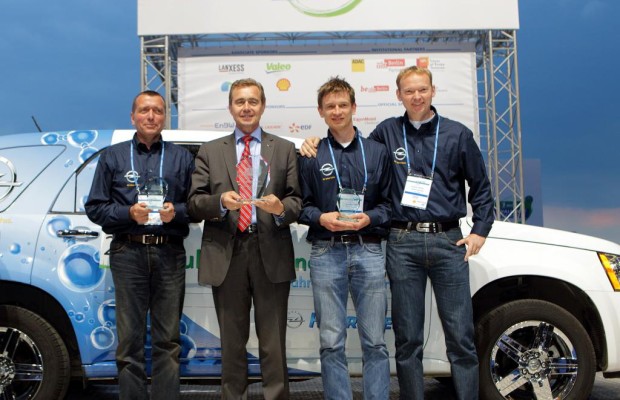 Challenge Bibendum 2011: Opel dreimal auf dem Podium