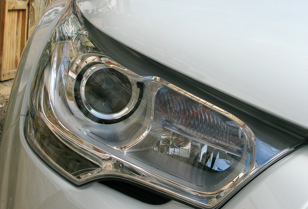 Citroën DS4: Moderne Leuchteinheit vorn. 