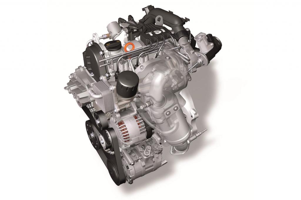 Der TSI-Motor kommt unter anderem auch im VW Polo zum Einsatz