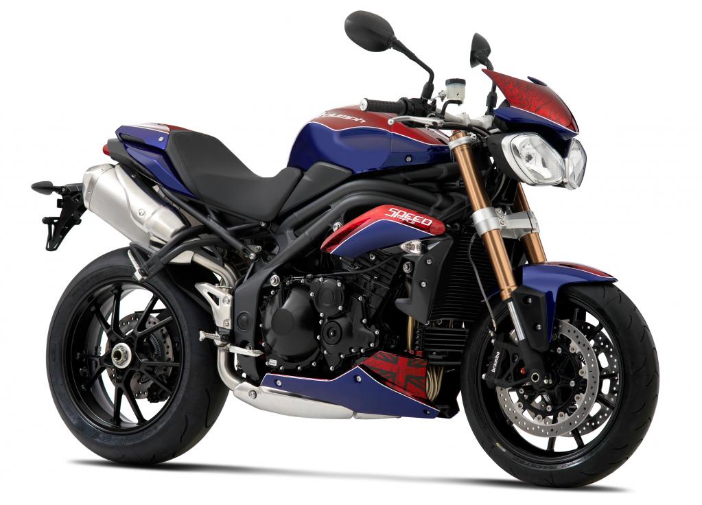 Die 500 000ste Triumph: eine Speed Triple.
