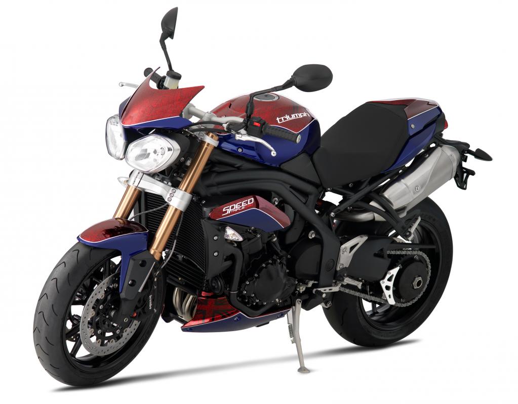 Die 500 000ste Triumph: eine Speed Triple.