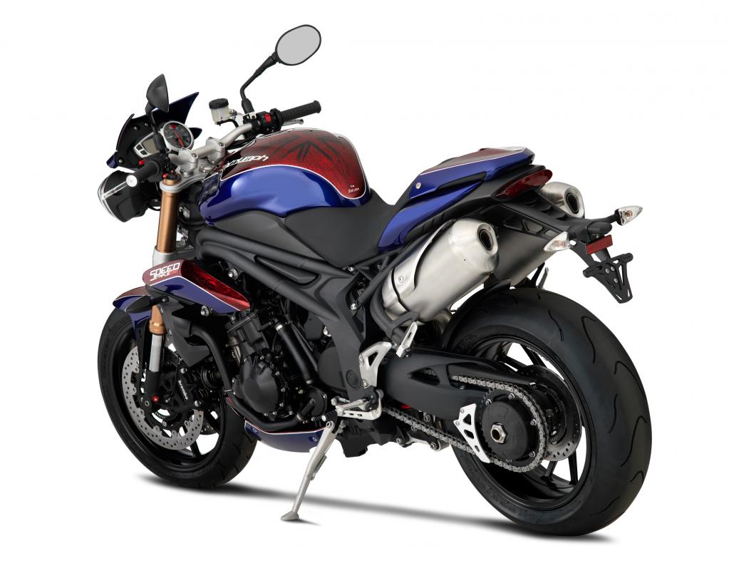 Die 500 000ste Triumph: eine Speed Triple.