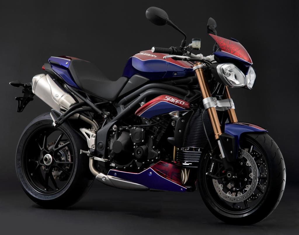 Die 500 000ste Triumph: eine Speed Triple.