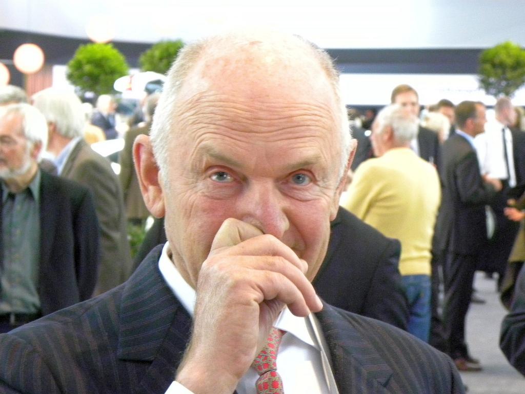Die Volkswagen-Hauptversammlung 2011 mit Vorfreude im Blick: Ferdinand Piech.