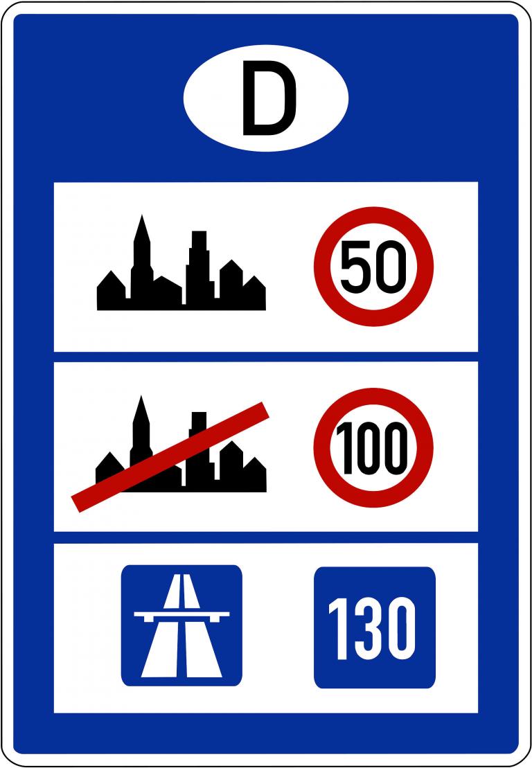 Die auf deutschen Autobahnen geltende Richtgeschwindigkeit von 130 km/h ist zwar nur eine Empfehlung, aber noch lange kein 