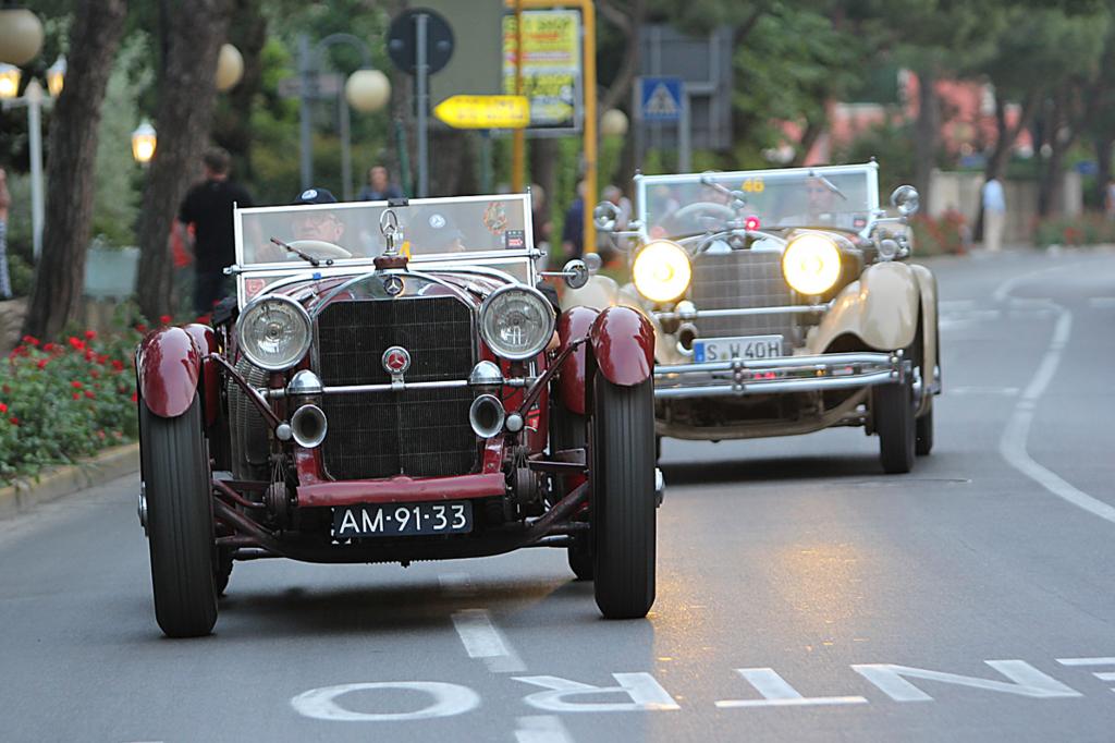 Die beiden Mercedes Oldies sind toprestauriert