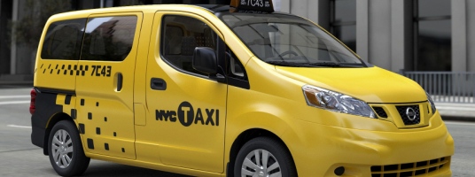 Ein Königreich in einem Apfel: Nissan ab 2013 Exklusivhersteller der New Yorker Taxis