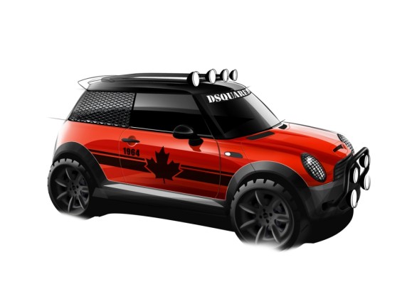 Ein Mini, wie ihn keiner kennt: Mini plus Dsquared