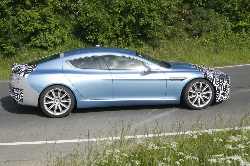 Erwischt: Erlkönig Aston Martin Rapide S – Noch schnellerer Brite