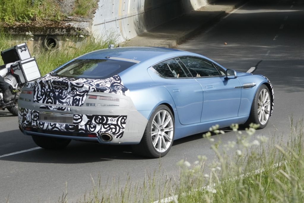 Erwischt: Erlkönig Aston Martin Rapide S – Noch schnellerer Brite