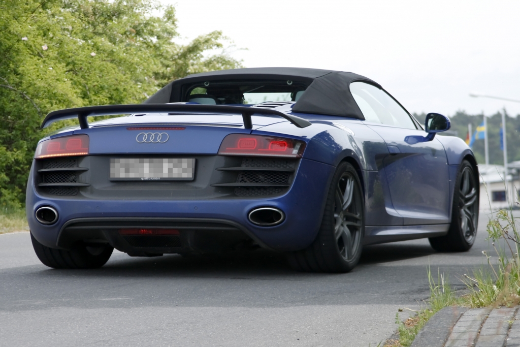 Erwischt: Erlkönig Audi R8 GT Spyder – Oben Ohne Sportler