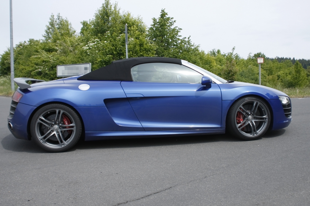 Erwischt: Erlkönig Audi R8 GT Spyder – Oben Ohne Sportler