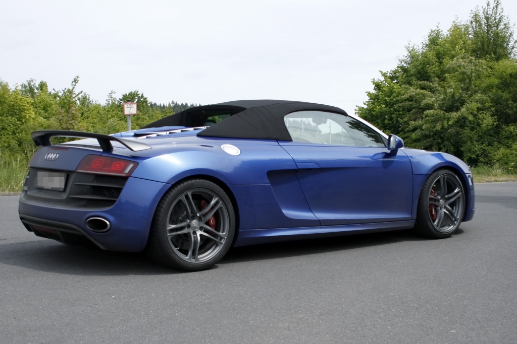 Erwischt: Erlkönig Audi R8 GT Spyder – Oben Ohne Sportler