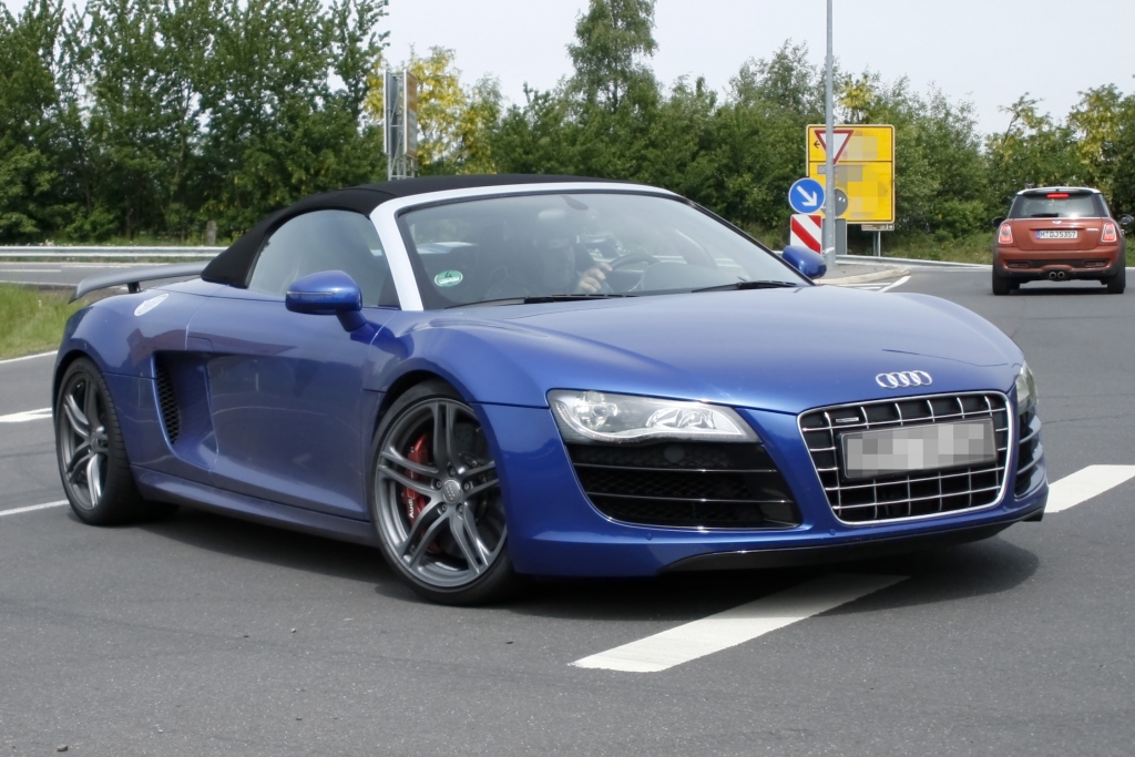 Erwischt: Erlkönig Audi R8 GT Spyder – Oben Ohne Sportler