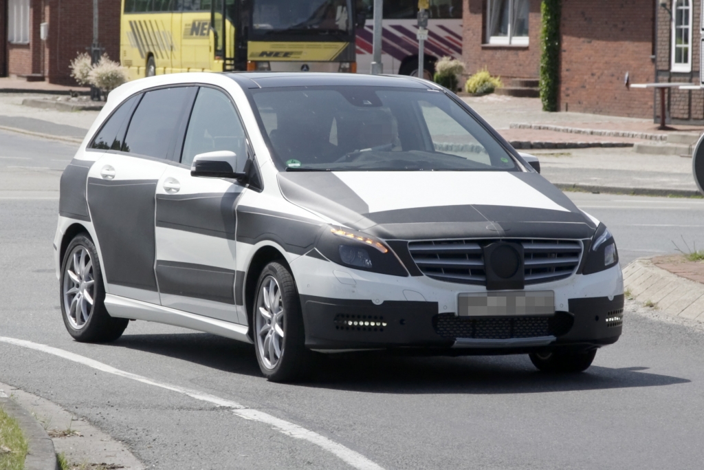 Erwischt: Erlkönig Mercedes B-Klasse - Evolution und Revolution