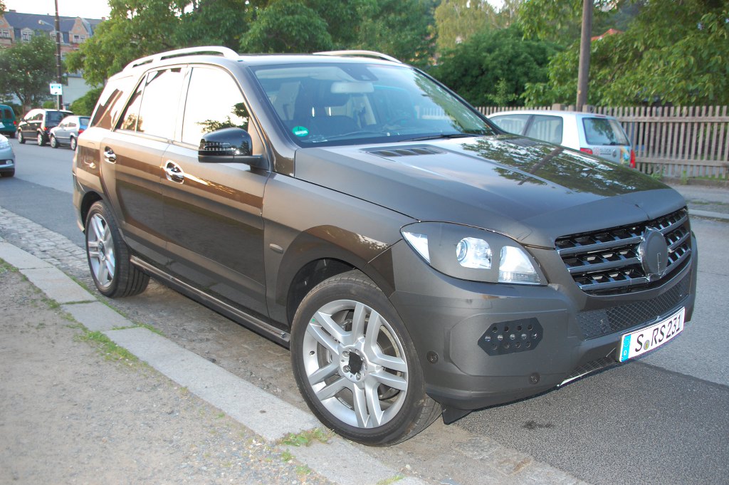 Erwischt: Erlkönig Mercedes-Benz M-Klasse – Premium-SUV in Elbflorenz