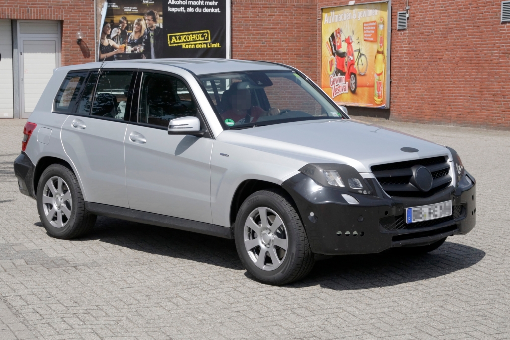 Erwischt: Erlkönig Mercedes GLK – Lifting für den Kleinsten