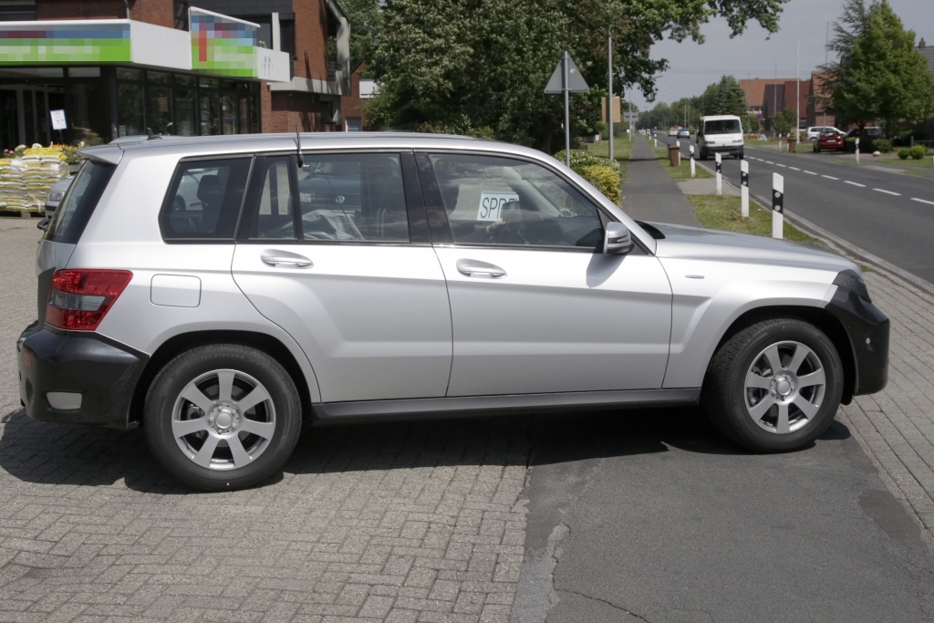 Erwischt: Erlkönig Mercedes GLK – Lifting für den Kleinsten