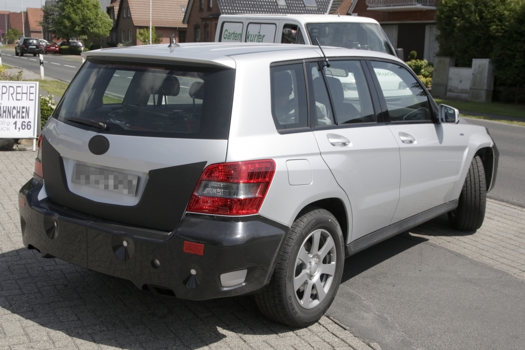 Erwischt: Erlkönig Mercedes GLK – Lifting für den Kleinsten