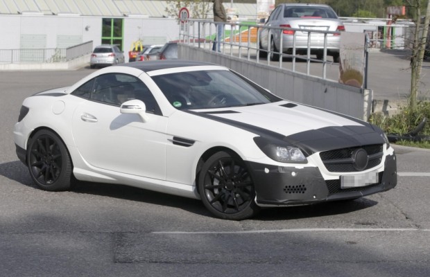 Erwischt: Erlkönig Mercedes SLK 55 AMG
