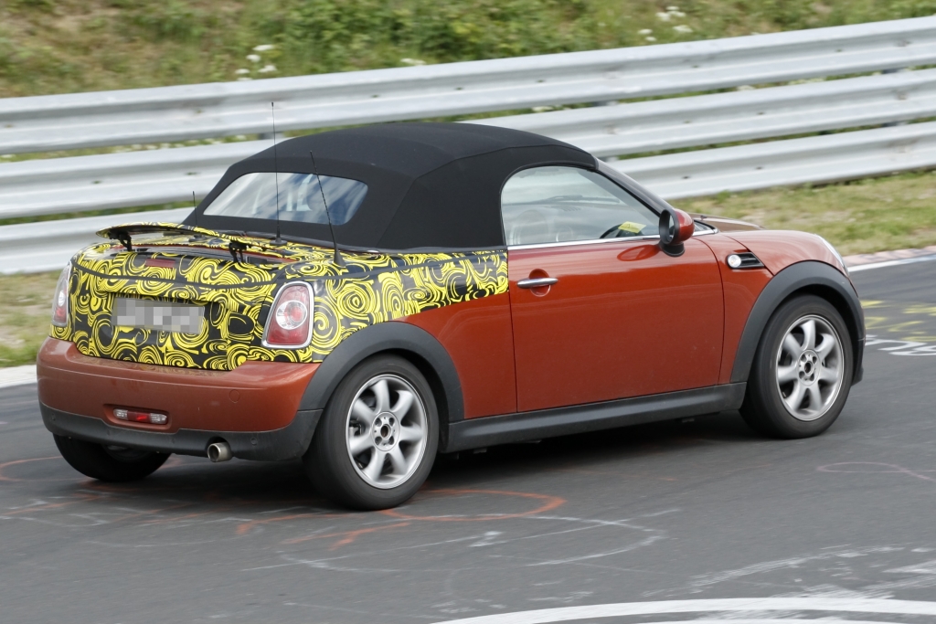 Erwischt:Erlkönig Mini Roadster - Freizügiger Engländer