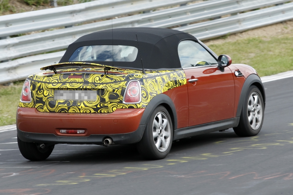 Erwischt:Erlkönig Mini Roadster - Freizügiger Engländer