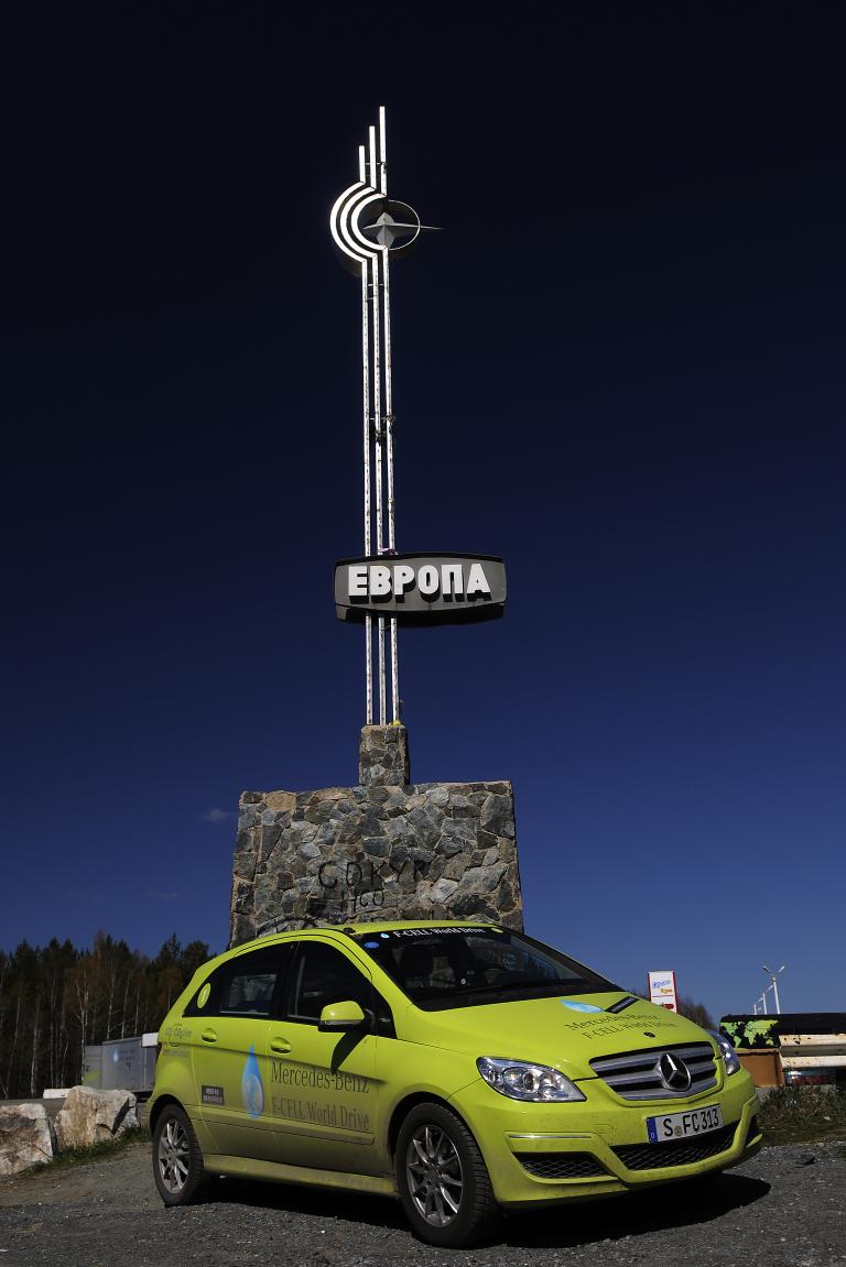 F-Cell World Drive erreicht Europa.