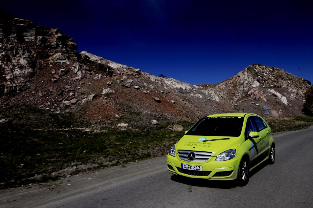 F-Cell World Drive erreicht Europa.