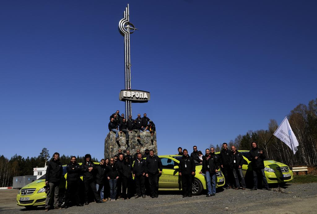 F-Cell World Drive erreicht Europa.
