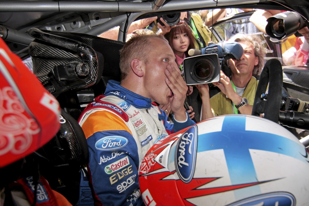 Fiesta RS WRC-Werkspilot Mikko Hirvonen erringt auf Sardinien zweiten Rang 