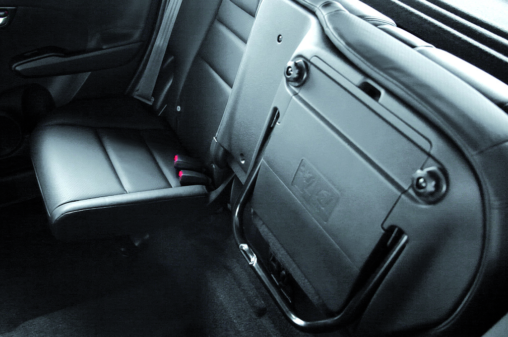 Honda Jazz: Blick auf die flexible Sitzanlage im Fond. 