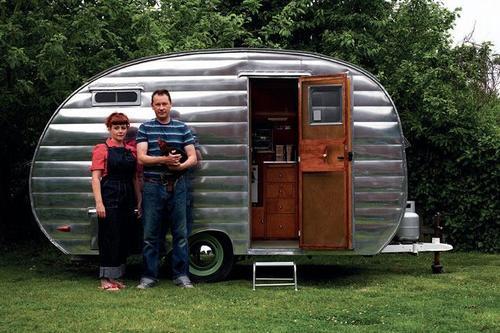 Individuelles Zuhause auf vier Rädern: Mein wunderbarer Wohnwagen. Foto: Knesebeck Verlag.
