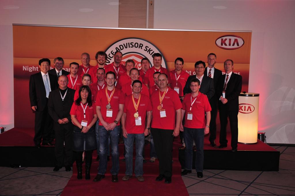 Kia zeichnet Serviceberater aus