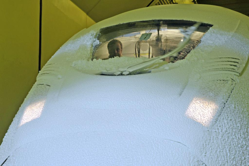 Klima-Test für ICE-Züge 
