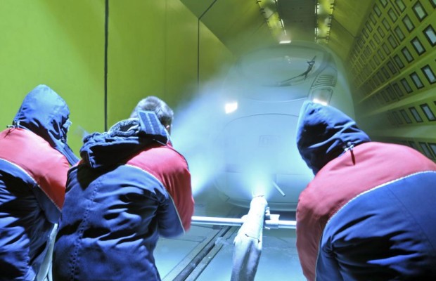 Klima-Test für ICE-Züge 