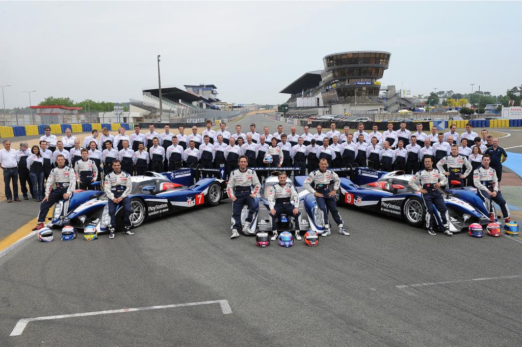 Letzter Test des Peugeot 908 vor Le Mans