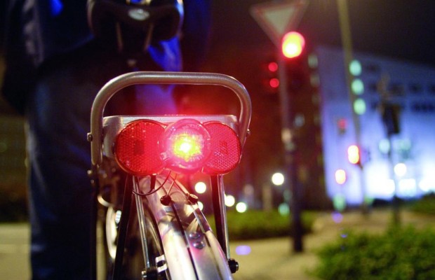 Licht am Fahrrad für die Sicherheit 