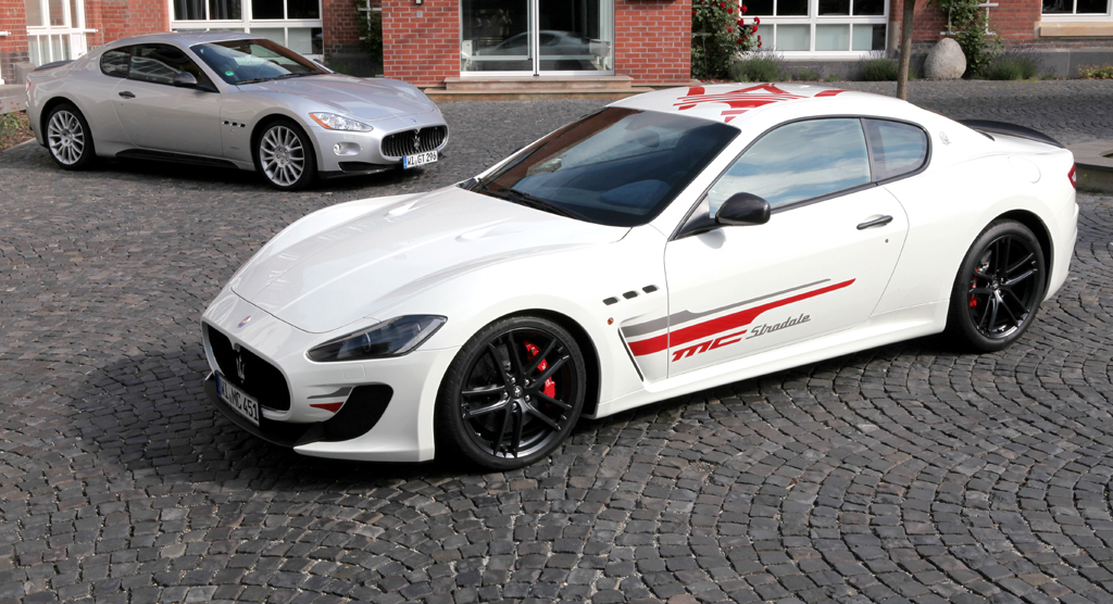 Maserati GranTurismo MC Stradale: Hinten ist das Schwestermodell GranTurismo S zu sehen.
