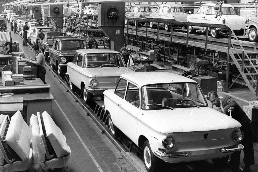 NSU Prinz 4 und Prinz III Produktion, 1961