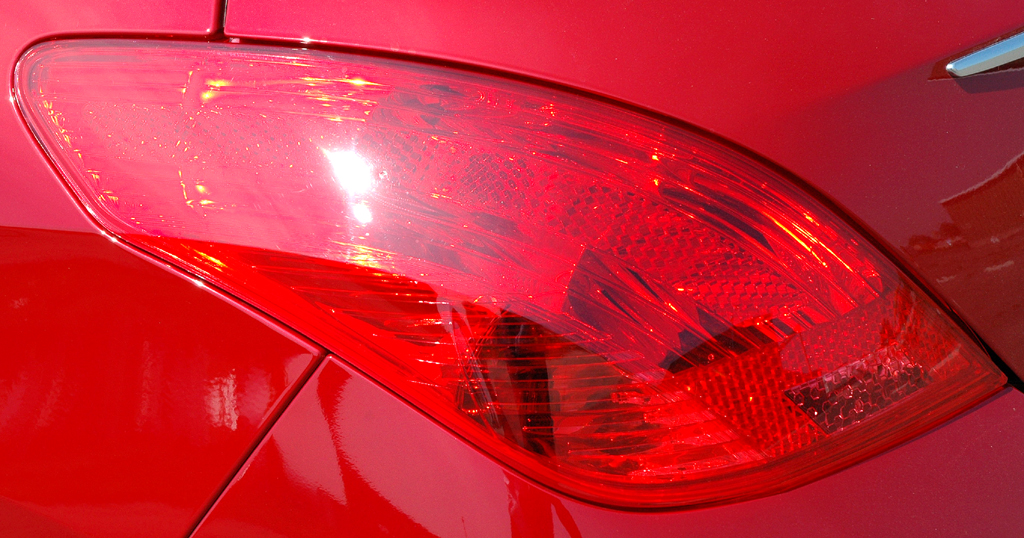 Peugeot 308: Moderne Leuchteinheit hinten. 