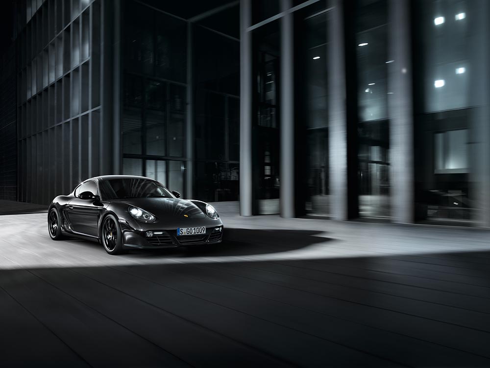 Porsche Cayman S Black Edition - Schwarzer Sportler 