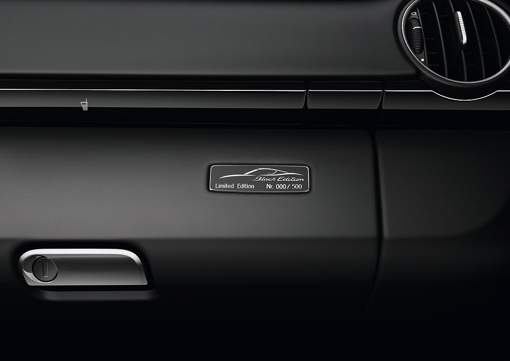 Porsche Cayman S Black Edition - Schwarzer Sportler 