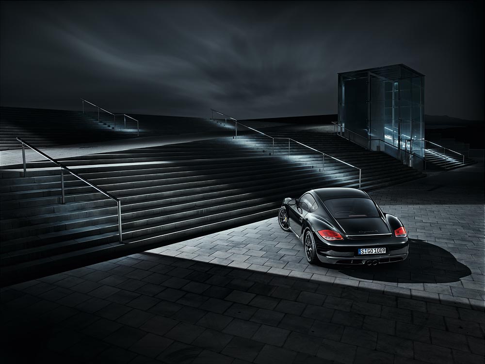Porsche Cayman S Black Edition - Schwarzer Sportler 