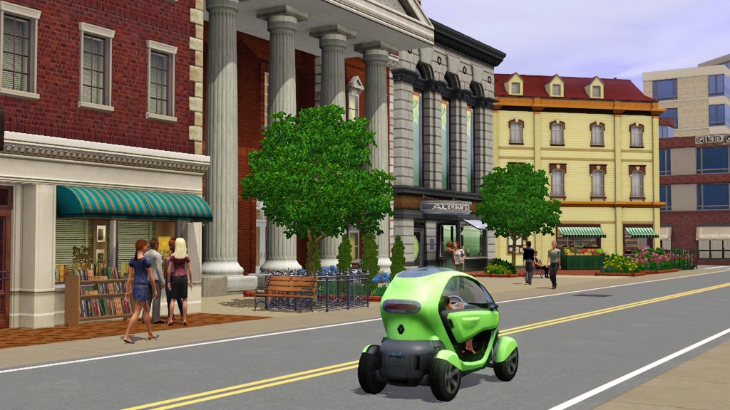 Renault Twizy Z.E. fährt in 